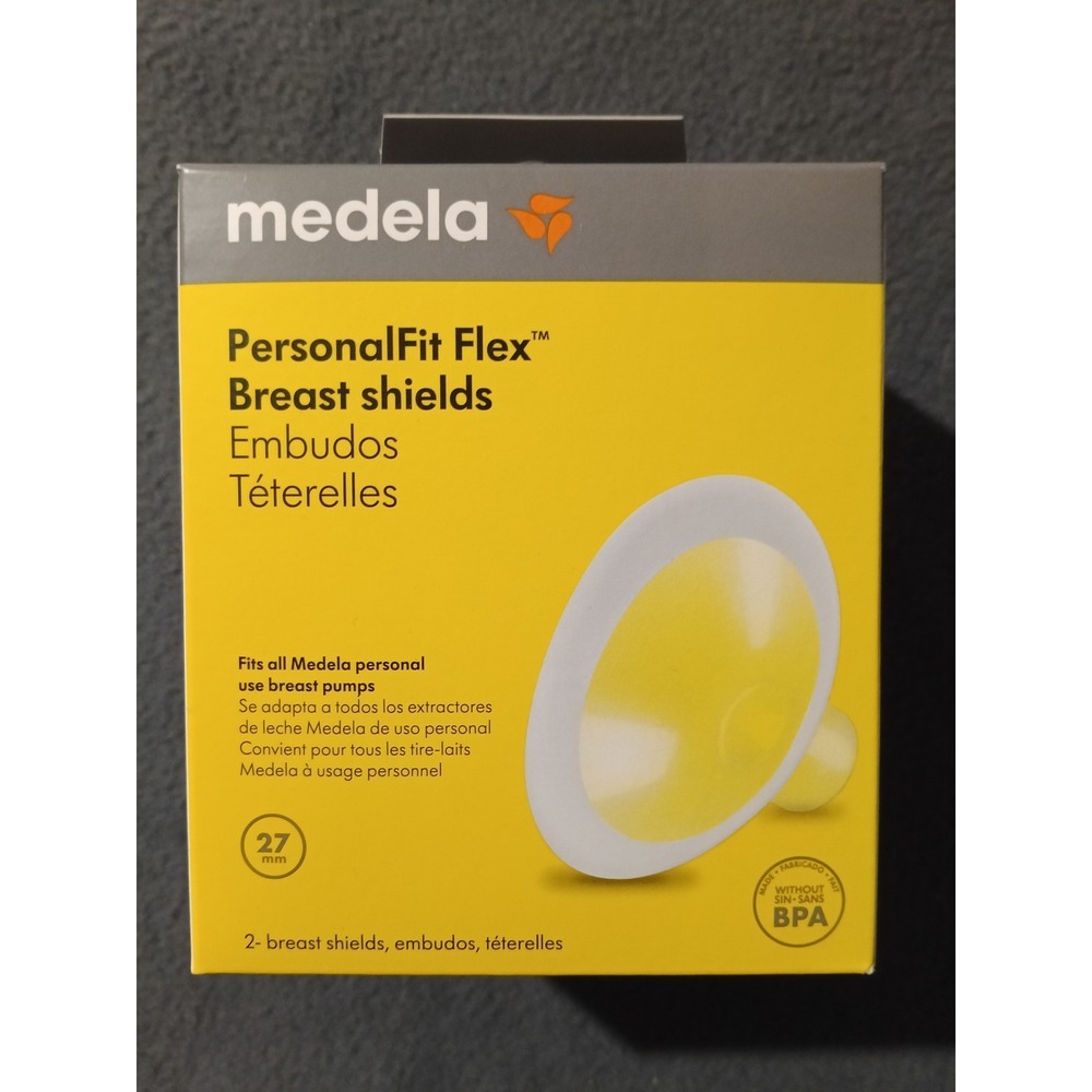 Medela PersonalFit Flex Breast Shields 27mm - 2 Count - BPA Free
